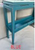 Adana Console Table W100 - Peacock Blue - Last one